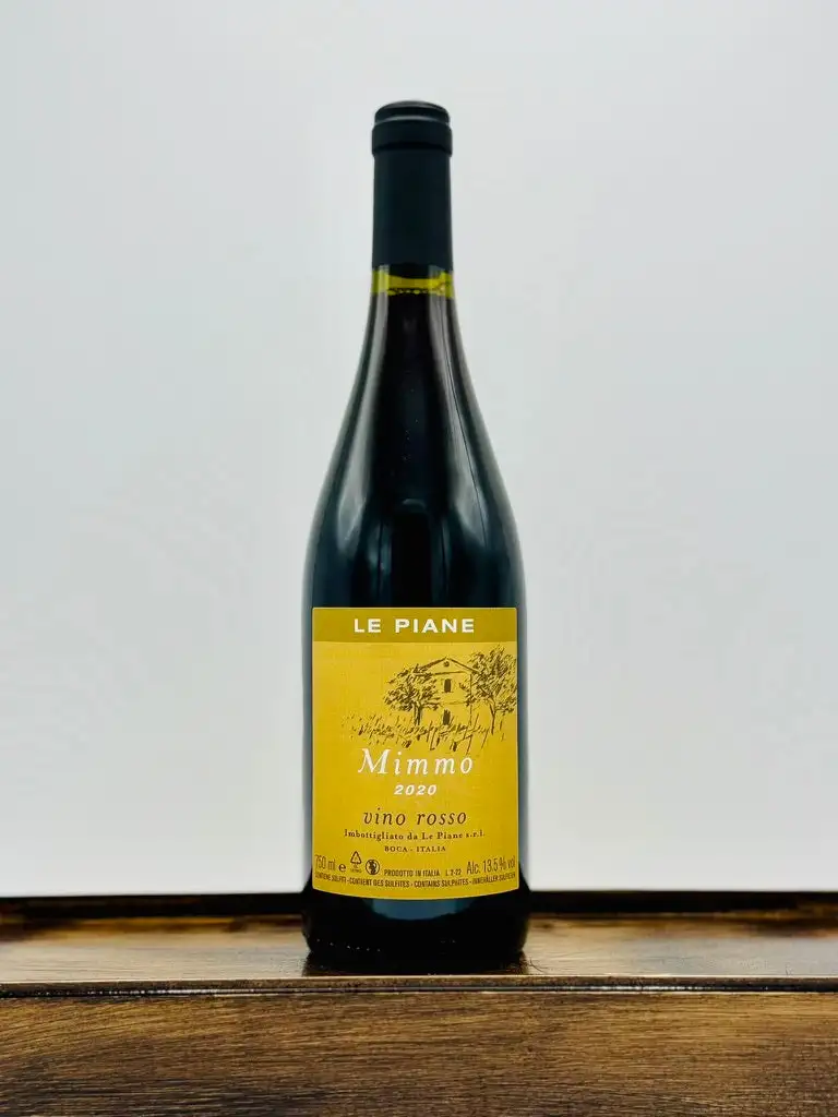 Le Piane 'Mimmo' Vino Rosso Boca, 2020