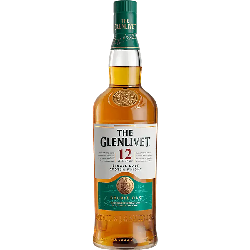 The Glenlivet '12 Year' Single Malt Scotch Whisky