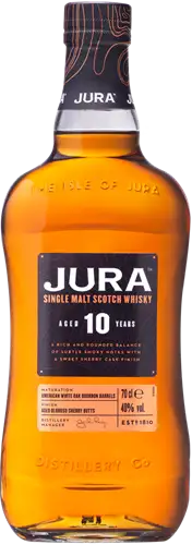 Jura 10 year Old Single Malt Scotch Whiskey