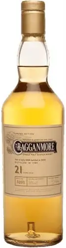 Cragganmore 21 Year Old Single Malt Scotch Whiskey Limited Edition