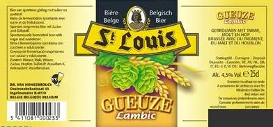 Van Honsebrouck St. Louis Gueze Fond Tradition-12 oz.