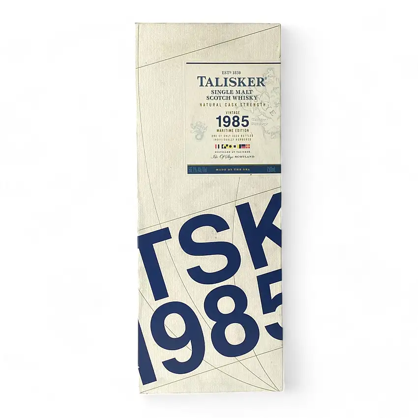 Talisker Natural Cask Strength 1985 Maritime Edition 27 Year Old Single Malt Scotch Whisky 750ml