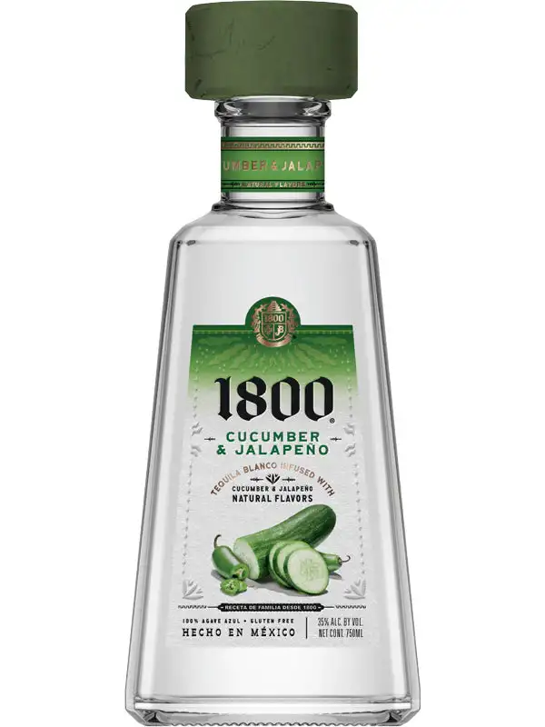 1800 Cucumber Jalapeno Blanco Tequila 1L