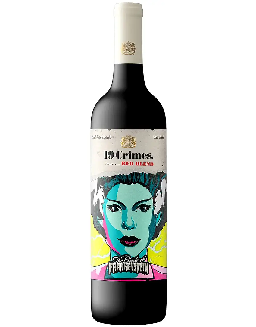 19 Crimes Bride of Frankenstein Red Blend 750mL