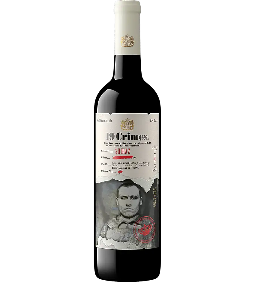 19 Crimes Shiraz 750ml