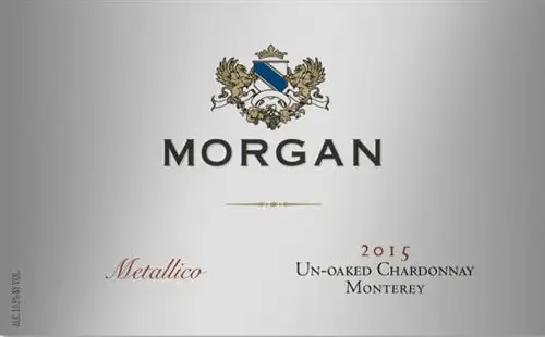 Morgan 2015 Metallico Un-oaked Monterey Chardonnay