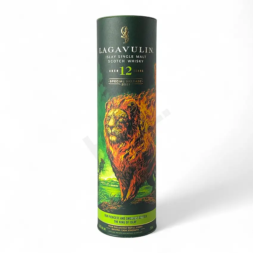 2021 Lagavulin Natural Cask Strength 12 Year Old Single Malt Scotch Whisky 750ml