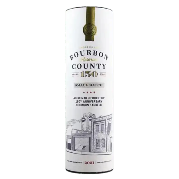 2021 Goose Island Bourbon County Brand 150th Anniversary Small Batch Stout Beer