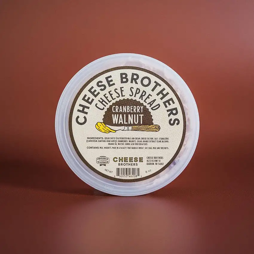Cheese Brothers Cranberry Walnut Cheese Spread, Wisconsin