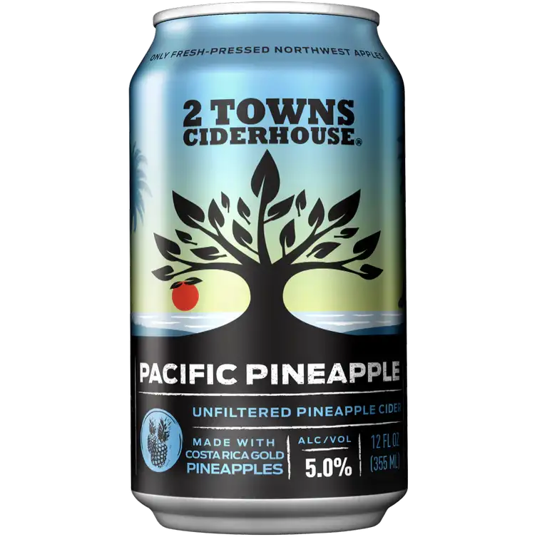 2 Towns Ciderhouse 'Pacific Pineapple' Cider, Oregon