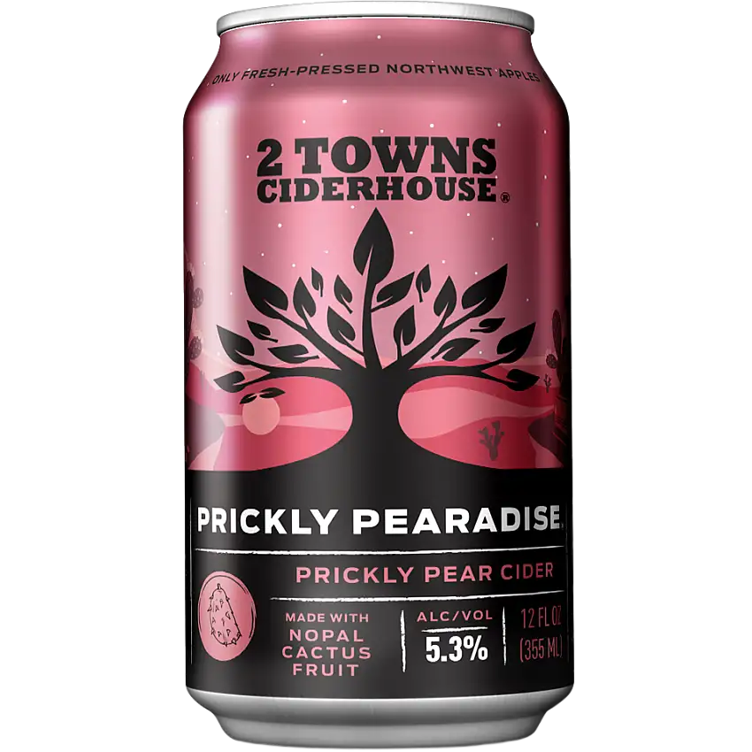 2 Towns Ciderhouse 'Prickly Pearadise' Cider, Oregon