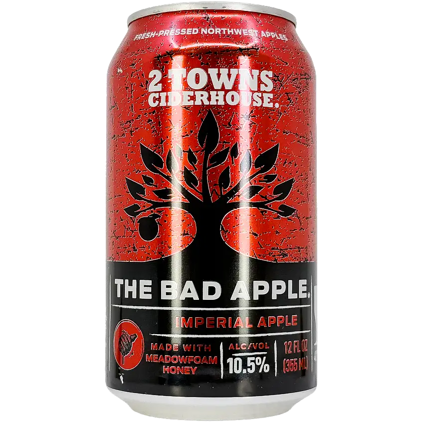 2 Towns Ciderhouse 'The Bad Apple' Imperial Hard Cider, Oregon