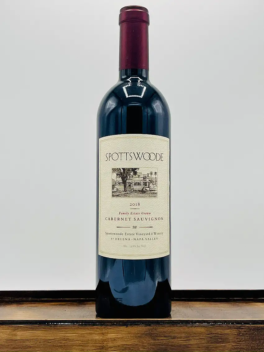 Spottswoode Estate Cabernet Sauvignon Napa Valley, 2018