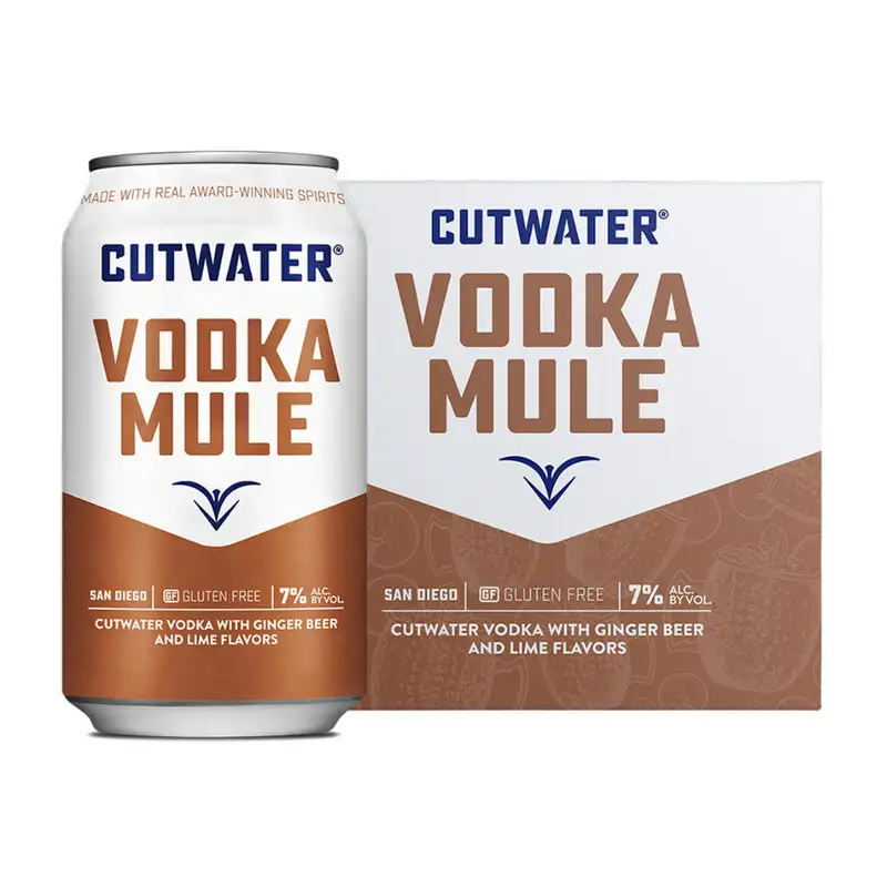 Cutwater Vodka Mule 4pk Cans