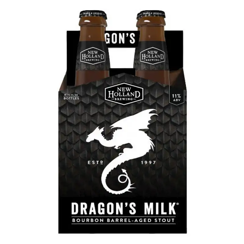 New Holland Dragon's Milk Bourbon Barrel Stout 4pk