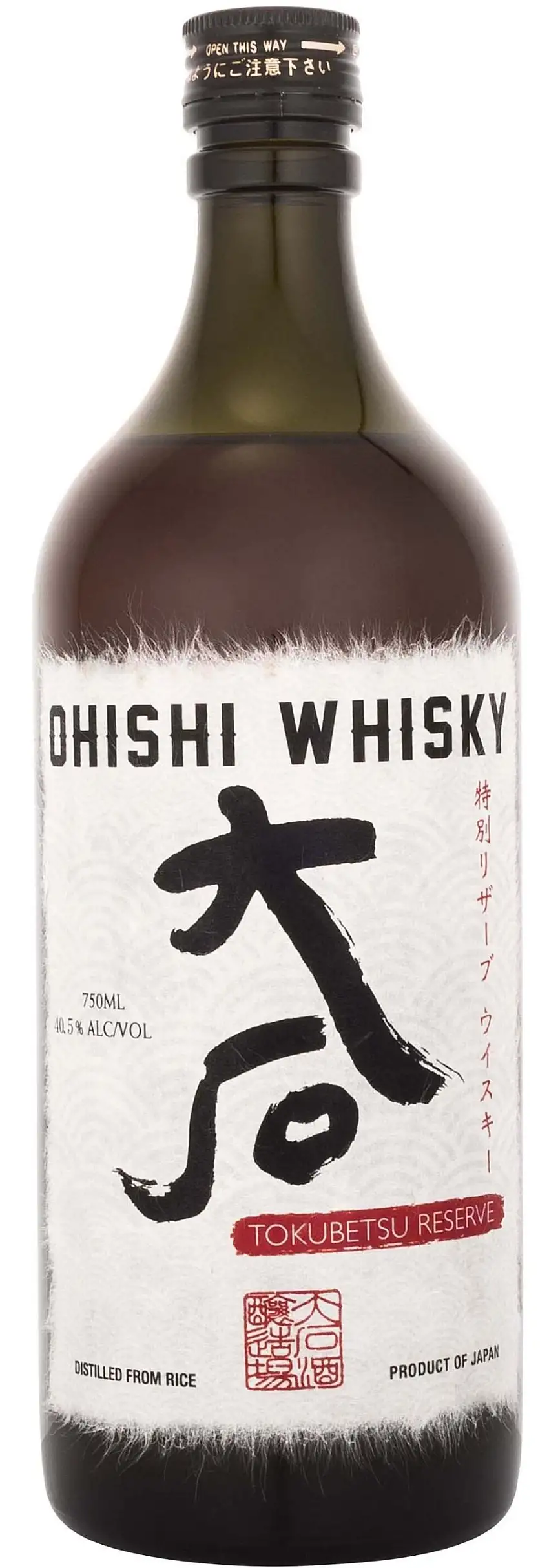 Ohishi Distillery Whisky Tokubetsu Reserve Whiskey