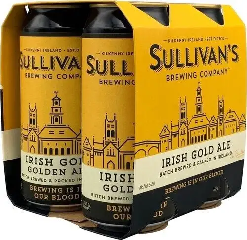 Sullivan's Irish Gold Golden Ale 4pk Can