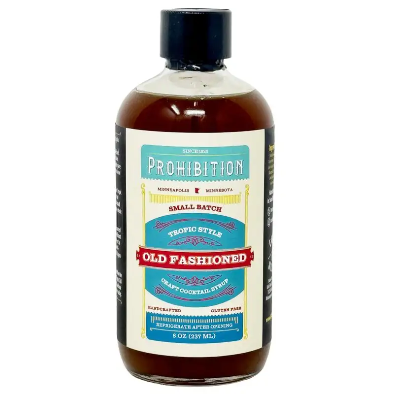 [8oz] Prohibition Tropic-Style Old Fashioned Syrup
