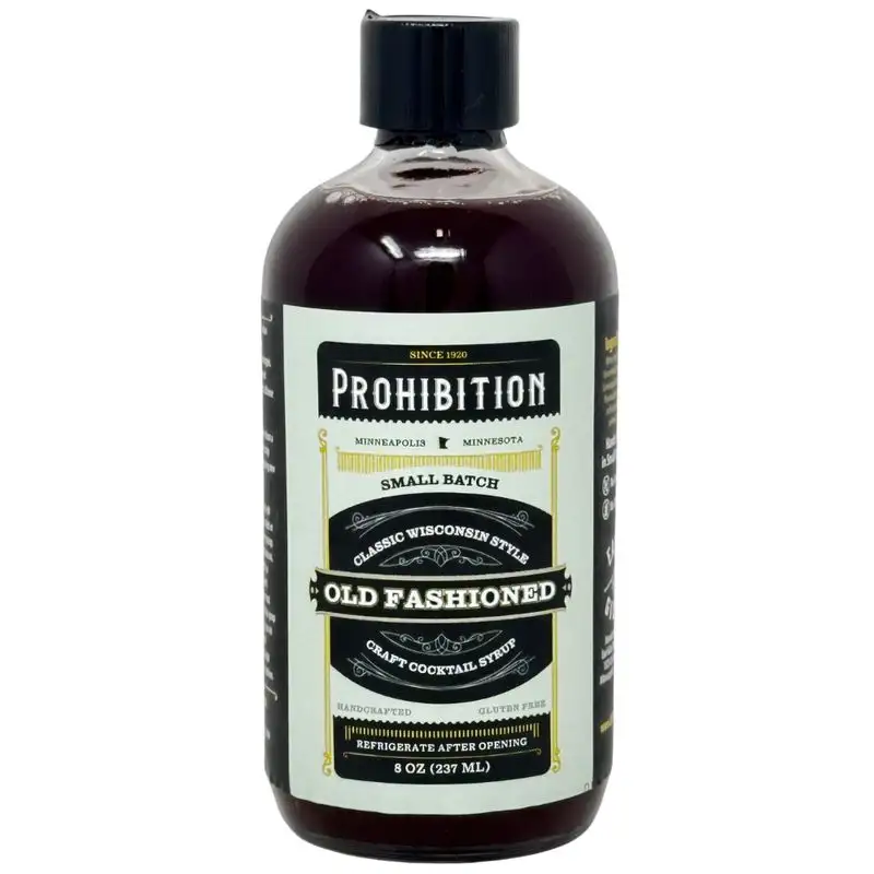 [8oz] Prohibition Wisconsin-Style Old Fashioned Syrup