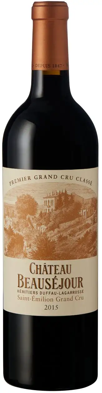 Château Beauséjour Duffau Lagarosse St. Emilion 2015-750ml