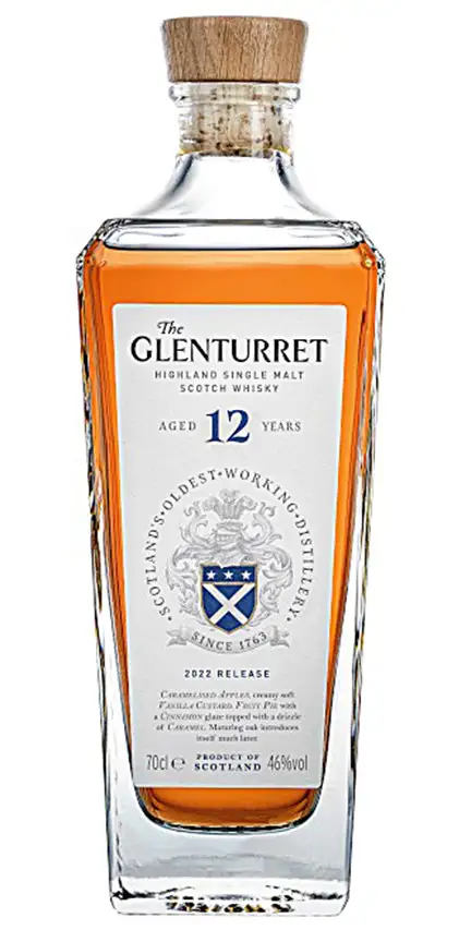 The Glenturret Highland Single Malt Scotch Whisky 12 Year 750ml