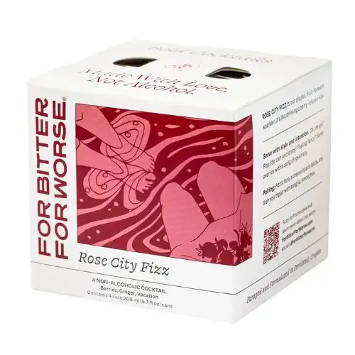 For Bitter For Worse Rose City Fizz NA 4pk Can