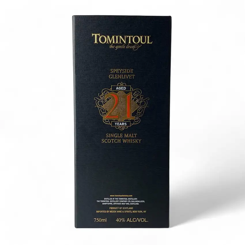 Tomintoul 21 Year Old Single Malt Scotch Whisky 750ml