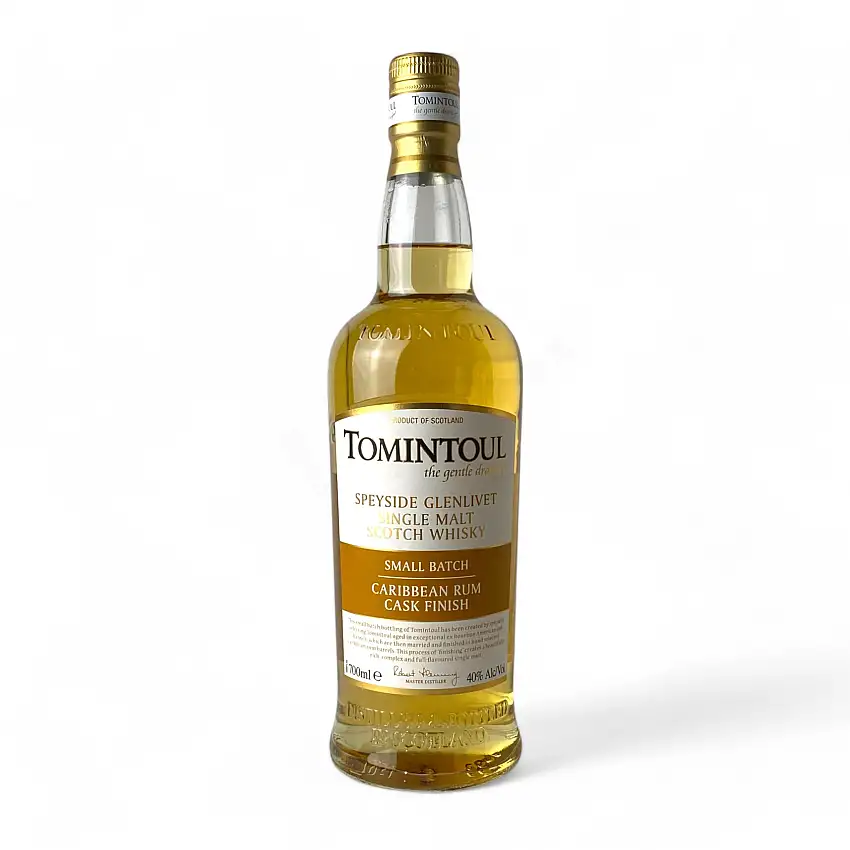Tomintoul Small Batch Caribbean Rum Cask Finish Single Malt Scotch Whisky 700ml