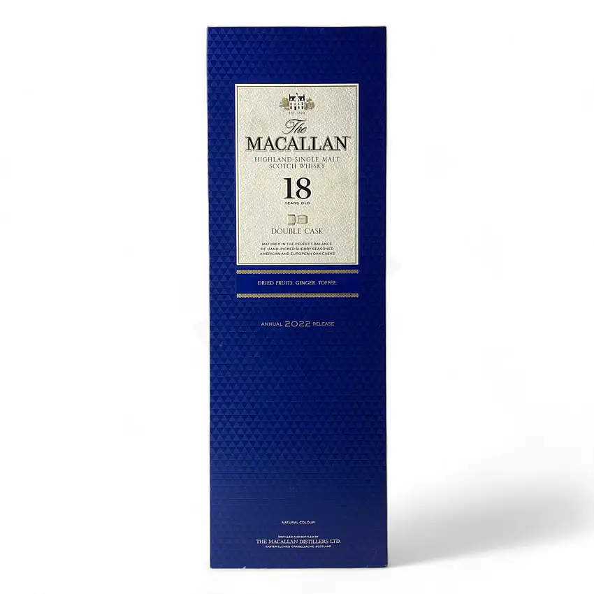 The Macallan 2023 Double Cask 18 Year Old Single Malt Scotch Whisky 750ml