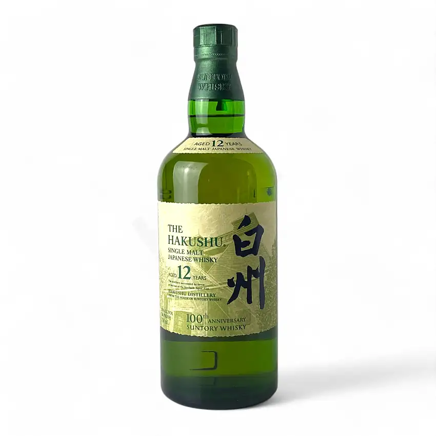 The Hakushu 100th Anniversary 12 Year Old Single Malt Whisky 750ml