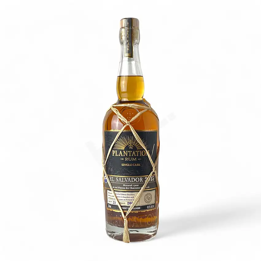 2015 Plantation Single Cask El Salvador Rum Aged in Pineau Des Charantes Casks 750ml