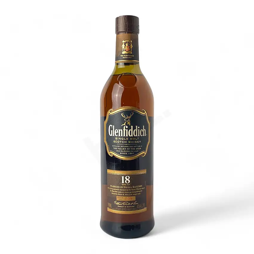 Glenfiddich 18 Year Old Single Malt Scotch Whisky 750ml