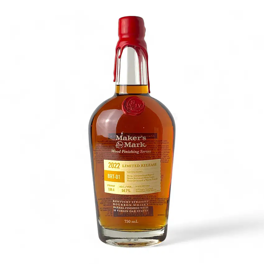 2022 Maker's Mark 'BRT-01' Wood Finishing Series Limited Release Kentucky Straight Bourbon Whisky 750ml