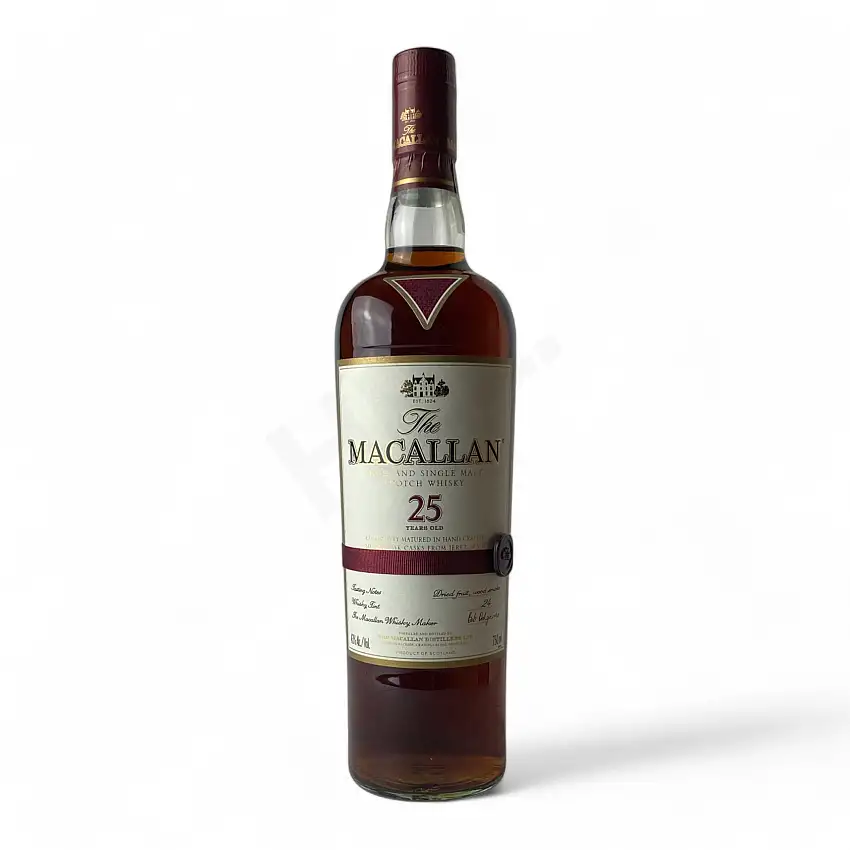 The Macallan Sherry Oak 25 Year Old Single Malt Scotch Whisky 750ml