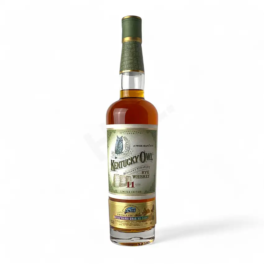 Kentucky Owl Mardi Gras XO Cask Limited Edition 11 Year Old Straight Rye Whiskey 750ml