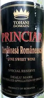 Tohani Tamaioasa Romaneasca Princiar White Sweet 750ml