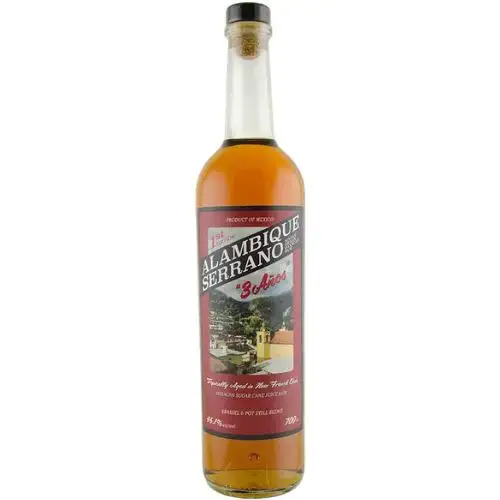 Alambique Serrano Tres Años Rum