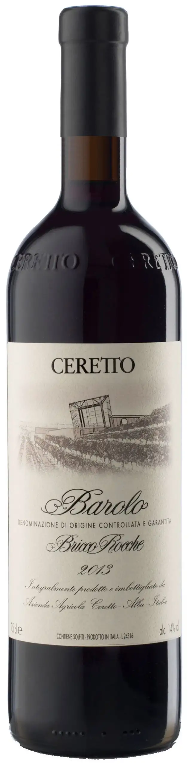 Ceretto Barolo Bricco Rocche 2013-750ml