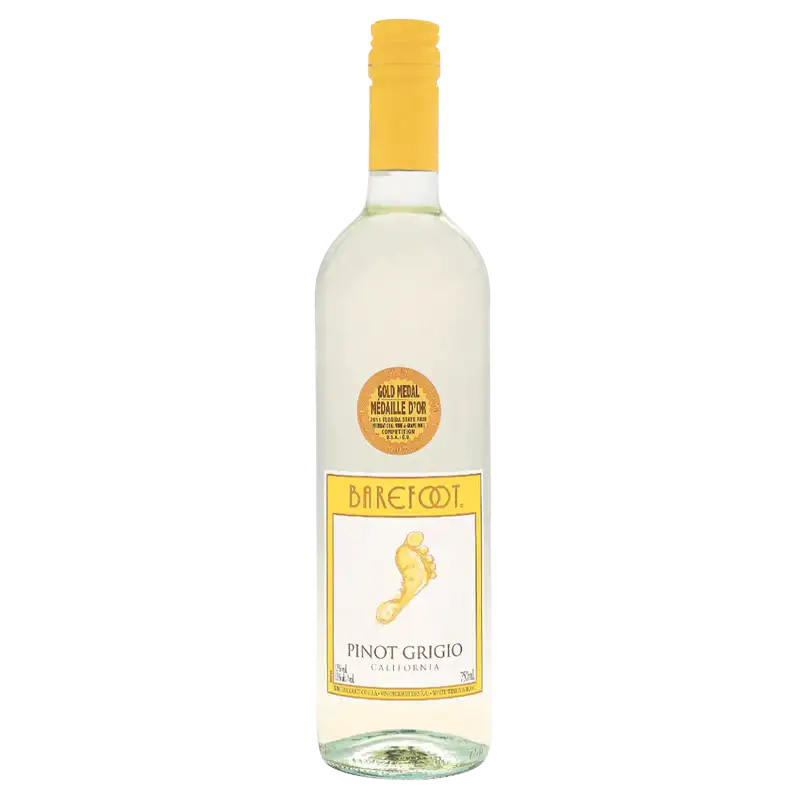 Barefoot Pinot Grigio wine 750ML