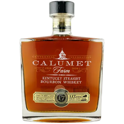 Calumet Farm 17 Yr Bourbon Decanter Edition