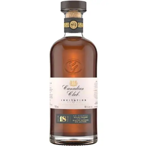 Canadian Club Invitation Series 18yr High Proof Whiskey