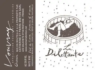 Catherine & Pierre Breton Vouvray La Dilettante 2019-750ml