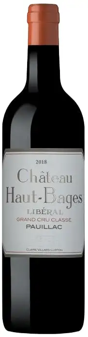 Château Haut Bages Libéral Pauillac 2018-750ml