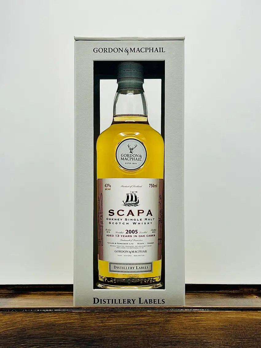 Scapa 13 Year Old 2005 - Distillery Labels (Gordon & MacPhail)