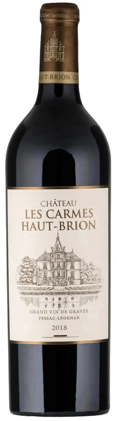 Château Les Carmes Haut-Brion Pessac Léognan 2018-750ml