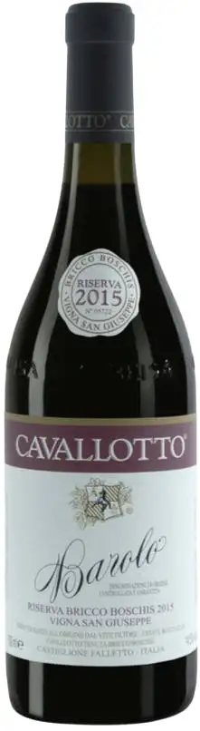 Cavallotto Barolo Bricco Boschis Vigna San Giuseppe Riserva 2015-750ml