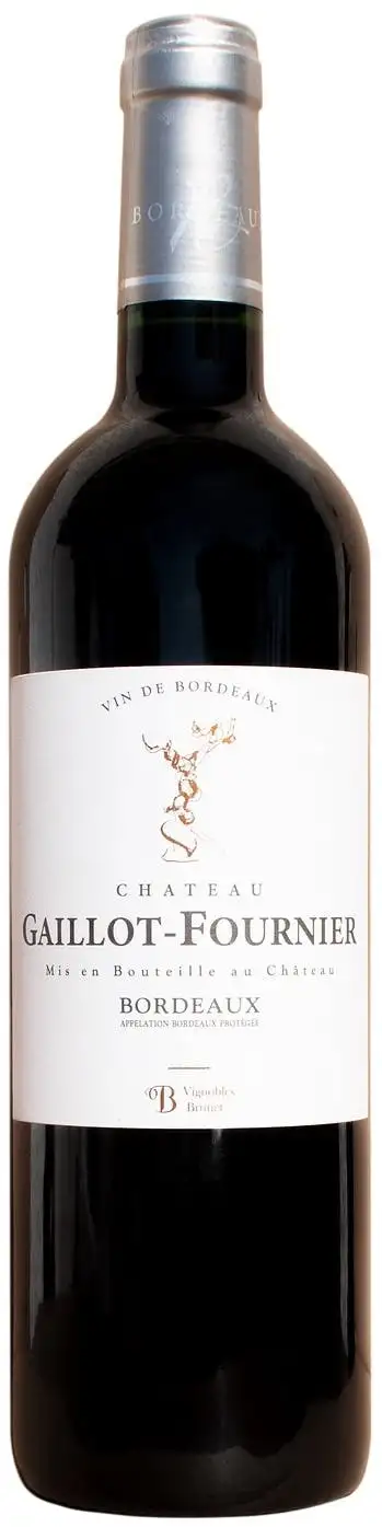 Château Gaillot Fournier Bordeaux Rouge 2020-750ml