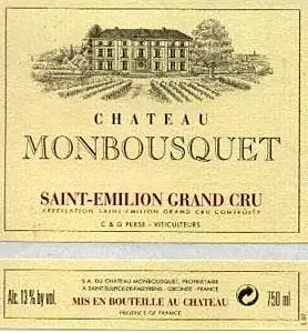 Château Monbousquet Saint Emilion 1995-750ml