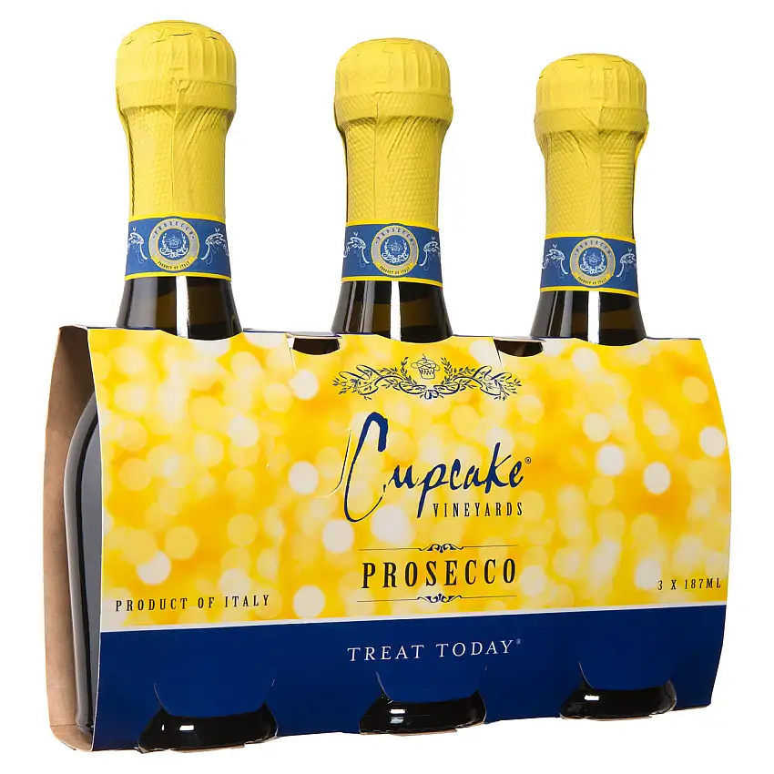 Cupcake® Vineyards Prosecco 3 pack 187mL