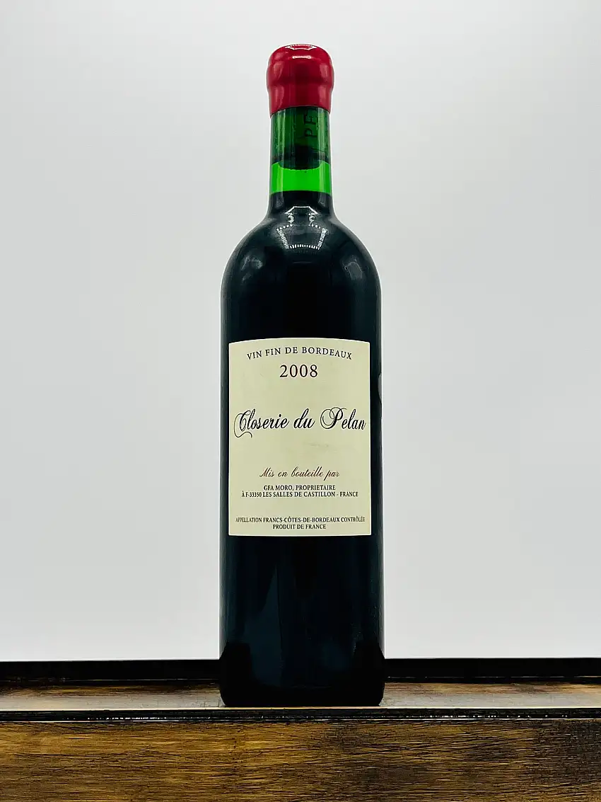 Closerie du Pelan Bordeaux Rouge, 2008